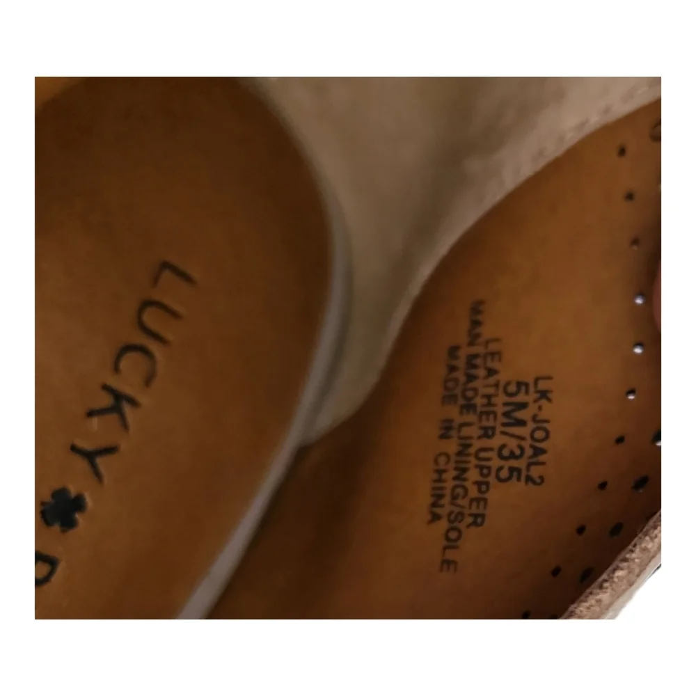 Lucky‎ Brand Chinchilla Leather Peep-Toe Bootie - Picture 8 of 8